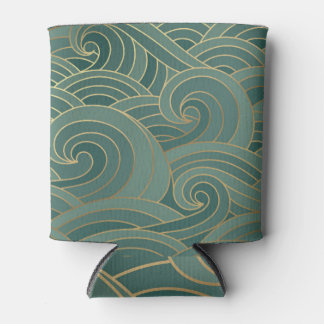 Rafraîchisseur Pour Canette Vague d'or : Traditionnel luxe oriental