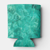 Rafraîchisseur Pour Canette Vague maritime : Arrière - plan liquide turquoise (Dos)