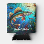 Rafraîchisseur Pour Canette Vallée Pike dans le lac moderne (Devant)