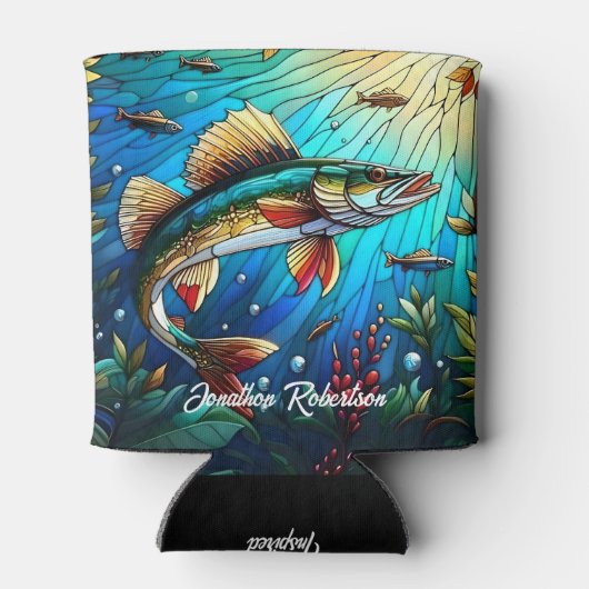 Rafraîchisseur Pour Canette Vallée Pike dans le lac moderne (Dos)