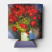 Rafraîchisseur Pour Canette Van Gogh Red Poppies (Devant)