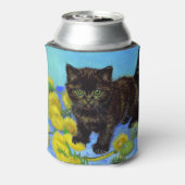 Rafraîchisseur Pour Canette Van Gogh Style Chat avec tournesol (Can Dos)