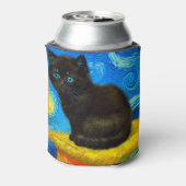 Rafraîchisseur Pour Canette Van Gogh Style Starry Night Cat (Can Dos)