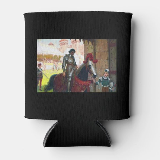 Rafraîchisseur Pour Canette Vanquished, by Edmund Blair Leighton (Devant)