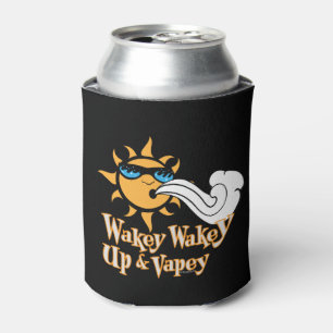 Rafraîchisseur Pour Canette VAPE   Wake and Vape par VapeGoat™