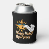 Rafraîchisseur Pour Canette VAPE | Wake and Vape par VapeGoat™ (Can Dos)