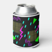 Rafraîchisseur Pour Canette Vaporwave de base en noir (Can devant)