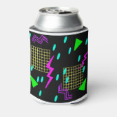 Rafraîchisseur Pour Canette Vaporwave de base en noir (Can Dos)