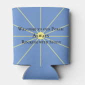 Rafraîchisseur Pour Canette Variation Porch Spirit | Bleu | Câble de refroidis (Dos)