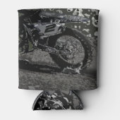 Rafraîchisseur Pour Canette Vélo à sec (noir et blanc) (Devant)