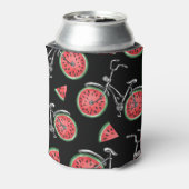 Rafraîchisseur Pour Canette Vélos à roue de pastèque, motif d'été. (Can Dos)