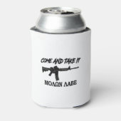 Rafraîchisseur Pour Canette Venez le prendre ! Molon Labe ! Noir en grec. (Can Dos)