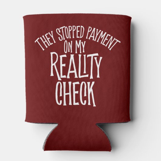 Rafraîchisseur Pour Canette Vérification de la réalité (Dos)