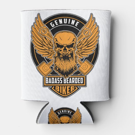 Rafraîchisseur Pour Canette Véritable biker bavard (Devant)