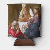 Rafraîchisseur Pour Canette Vermeer - Christ dans la Maison de Martha et Marie (Devant)