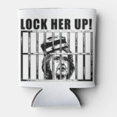 Rafraîchisseur Pour Canette Verrouiller Hillary Clinton Can Coozie (Devant)