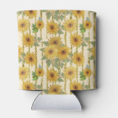 RAFRAÎCHISSEUR  POUR CANETTE VERT AVEC JAUNE ET BOULEVERSEUR D'AUTOMNE (Dos)