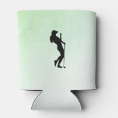 Rafraîchisseur Pour Canette Vert de golf pour dames (Dos)