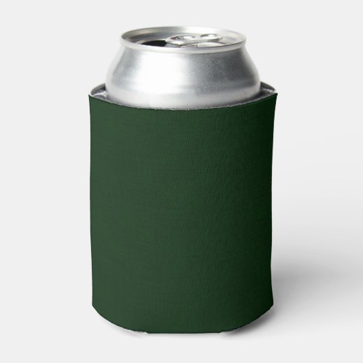 Rafraîchisseur Pour Canette Vert foncé texturé (Can devant)