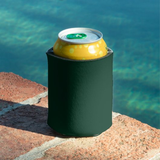 Rafraîchisseur Pour Canette Vert foncé uni (Piscine in situ)