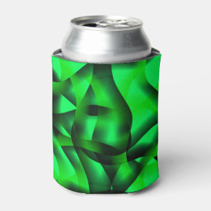 Rafraîchisseur Pour Canette Vert lime et noir ondulant, avec un peu d'ombre ?