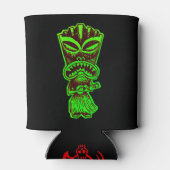 Rafraîchisseur Pour Canette Vert Uka Tiki (Dos)