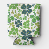 Rafraîchisseur Pour Canette Verte Lucky Shamrock Clover Saint Patrick`s Day (Devant)