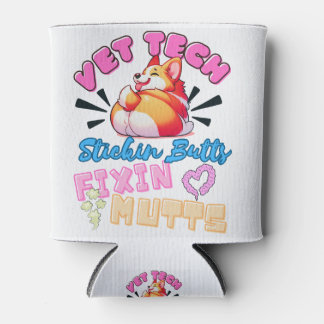 Rafraîchisseur Pour Canette vet tech,veterinary technician,funny,nurse,cute