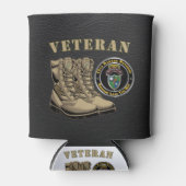 Rafraîchisseur Pour Canette Vétéran du 75e régiment de Rangers (Devant)