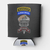 Rafraîchisseur Pour Canette Vétéran du 75e régiment de Rangers (Devant)