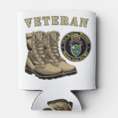 Rafraîchisseur Pour Canette Vétéran du 75e régiment de Rangers (Dos)