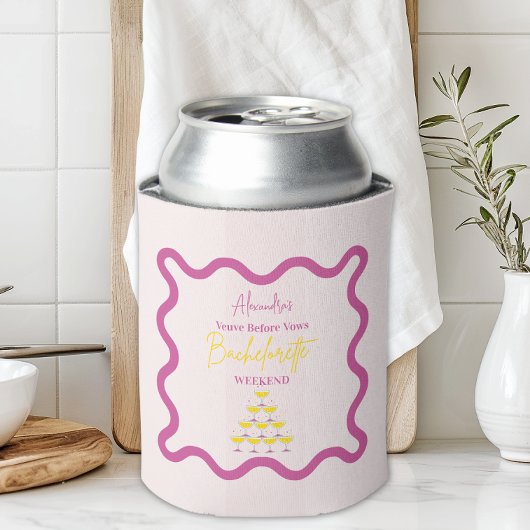 Rafraîchisseur Pour Canette Veuve avant les Voeux Weekend de Fille