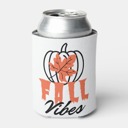 Rafraîchisseur Pour Canette Vibes d'automne (Can devant)