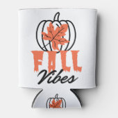 Rafraîchisseur Pour Canette Vibes d'automne (Devant)