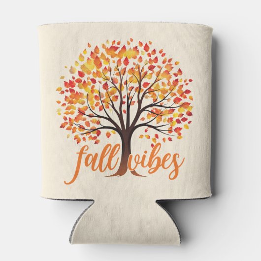 Rafraîchisseur Pour Canette Vibes d'automne - Cosy Fall Tree (Dos)