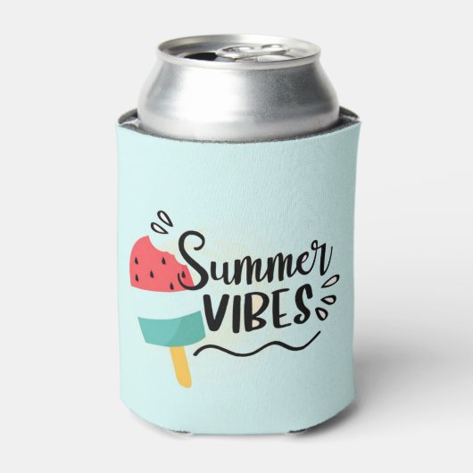 Rafraîchisseur Pour Canette Vibes d'été peuvent refroidir (Can devant)
