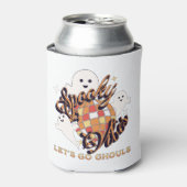 Rafraîchisseur Pour Canette Vibes éffrayantes Let's Go Ghouls Disco Retro Hall (Can devant)