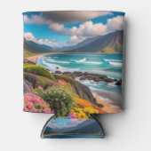 Rafraîchisseur Pour Canette Vibes tropicales (Devant)