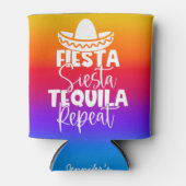 Rafraîchisseur Pour Canette Vibrant Fiesta Bachelorette Party Custom (Devant)