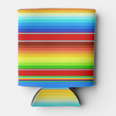 Rafraîchisseur Pour Canette Vibrante couverture mexicaine Serape espagnole tra (Devant)