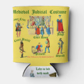 Rafraîchisseur Pour Canette "Vie médiévale" (Devant)