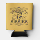 Rafraîchisseur Pour Canette Vieillir n'est pas pour les missiles (Devant)