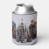 Rafraîchisseur Pour Canette Ville futuriste (Can devant)