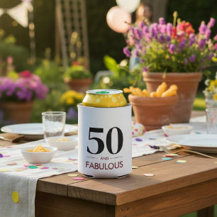 Rafraîchisseur Pour Canette Vin de Cerise 50 & Incroyable Anniversaire Moderne