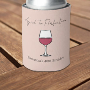 Rafraîchisseur Pour Canette Vin de la perfection 40e anniversaire