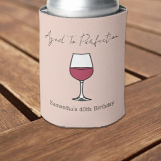 Rafraîchisseur Pour Canette Vin de la perfection 40e anniversaire