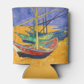 Rafraîchisseur Pour Canette Vincent van Gogh - Bateaux de pêche sur la plage (Dos)