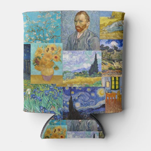 Rafraîchisseur Pour Canette Vincent Van Gogh - Masterpieces Patchwork (Devant)