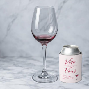 Rafraîchisseur Pour Canette Vino Before The Vows Enterrement de Vie de Jeune F
