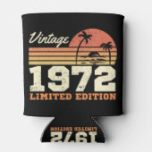 Rafraîchisseur Pour Canette Vintage 1972 52e anniversaire (Dos)